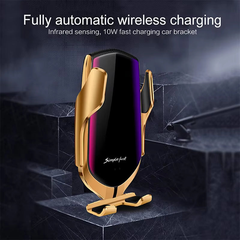 Qi Wireless Car Phone Holder & Charger