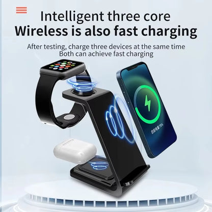 3 In 1 Wireless Charger for Apple Devices