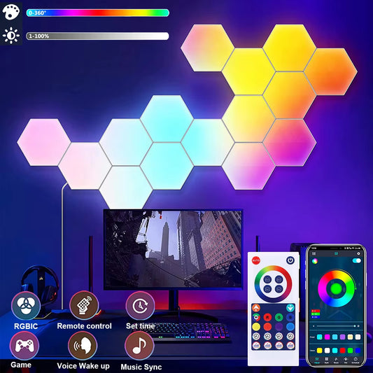 Smart Hexagon Lights