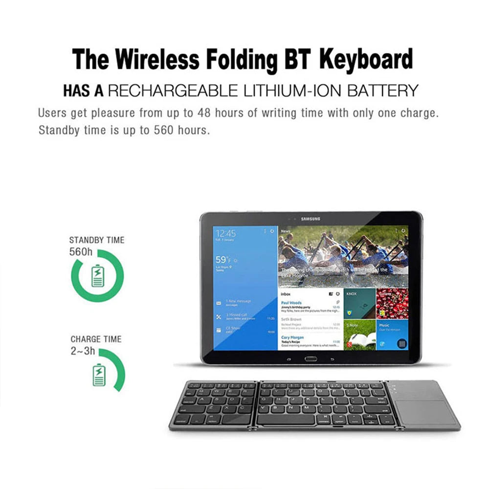 Wireless Bluetooth Mini Keyboard