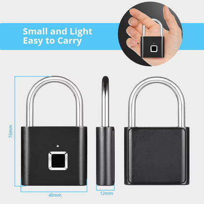 Smart Fingerprint Padlock