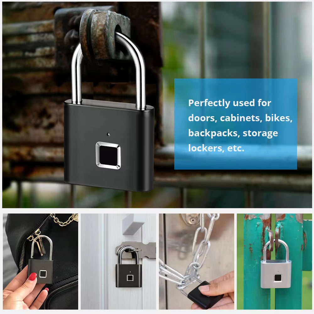 Smart Fingerprint Padlock