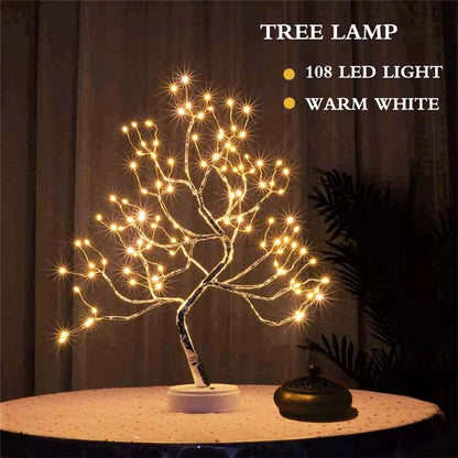 LED USB Fire Tree Light