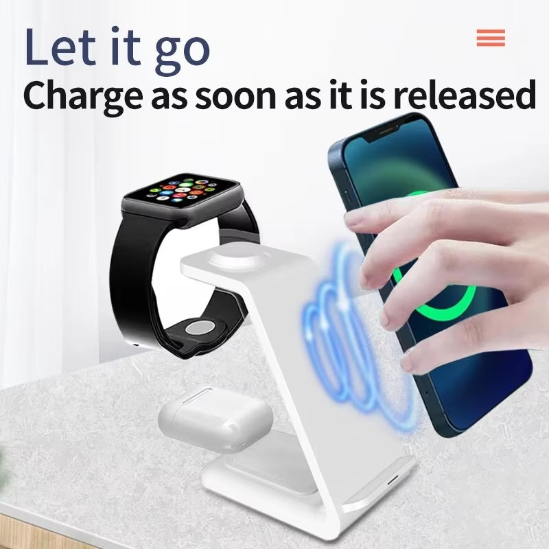 3 In 1 Wireless Charger for Apple Devices