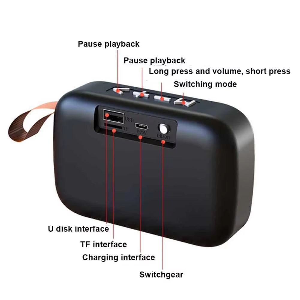 Bluetooth Wireless Loud Speaker