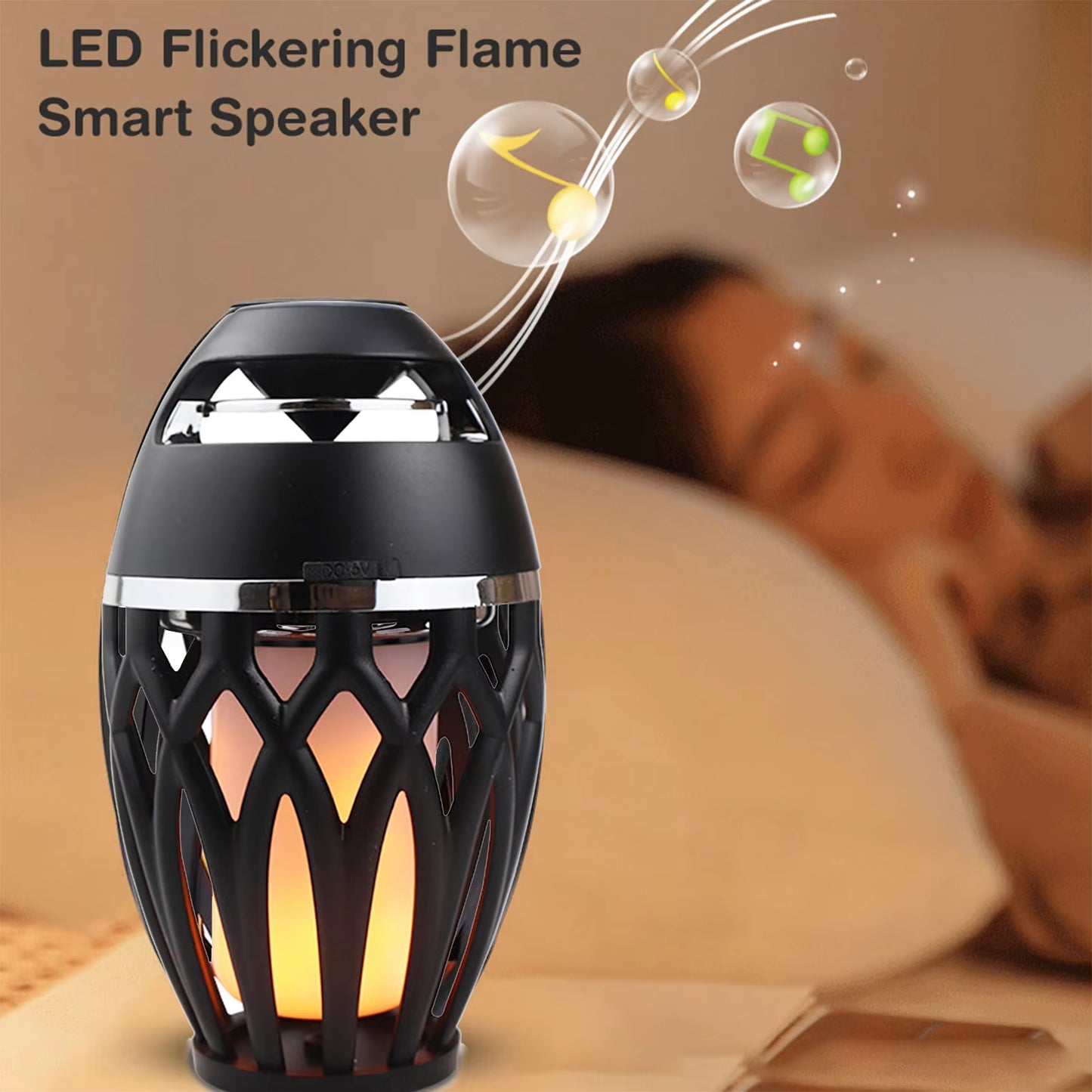 LED Flame Speaker