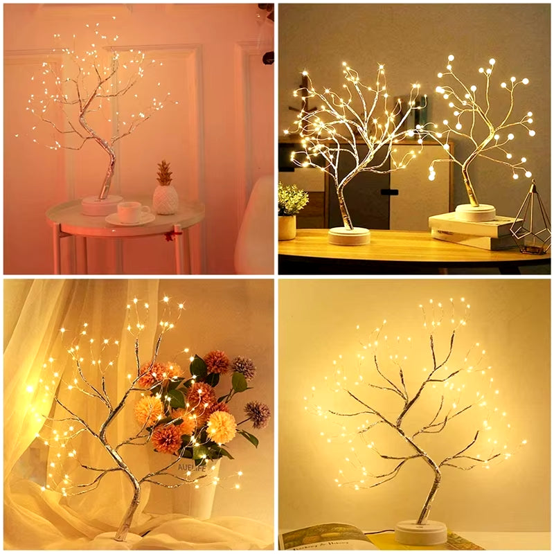 LED USB Fire Tree Light